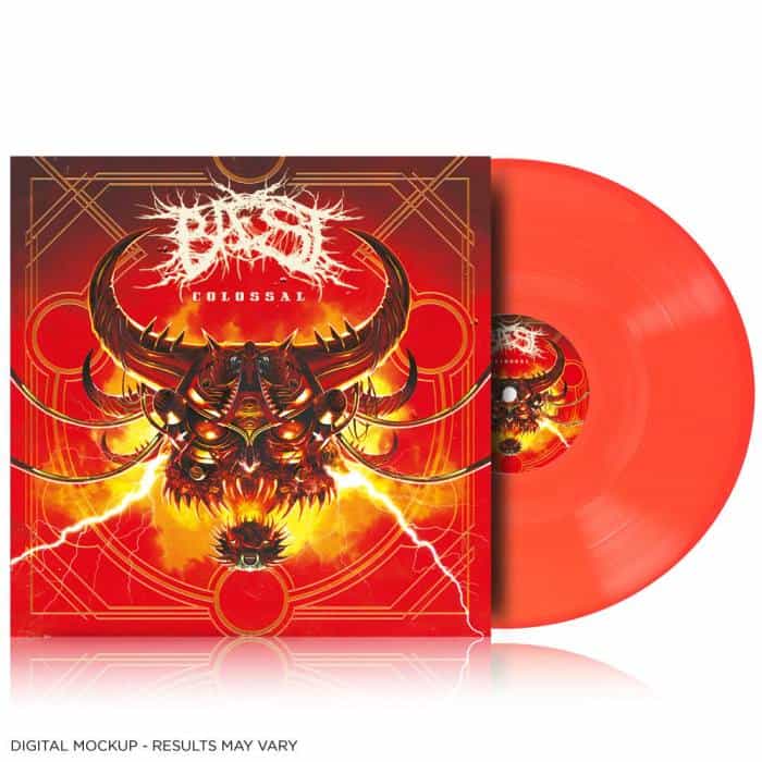 BAEST - Colossal, Limited Neon Orange Vinyl