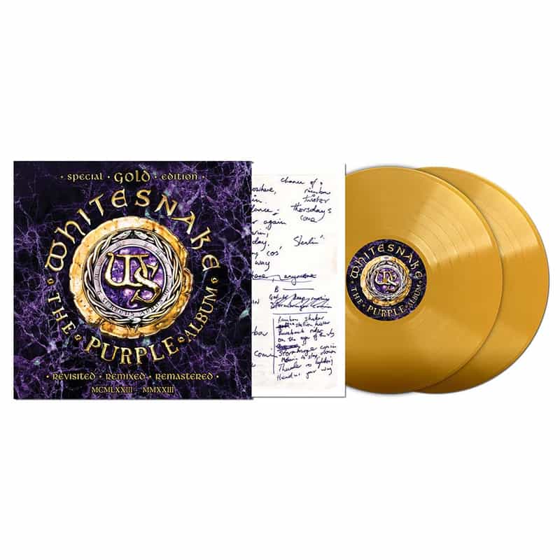Whitesnake - The Purple Album : Special Gold Edition, Colored 2LP