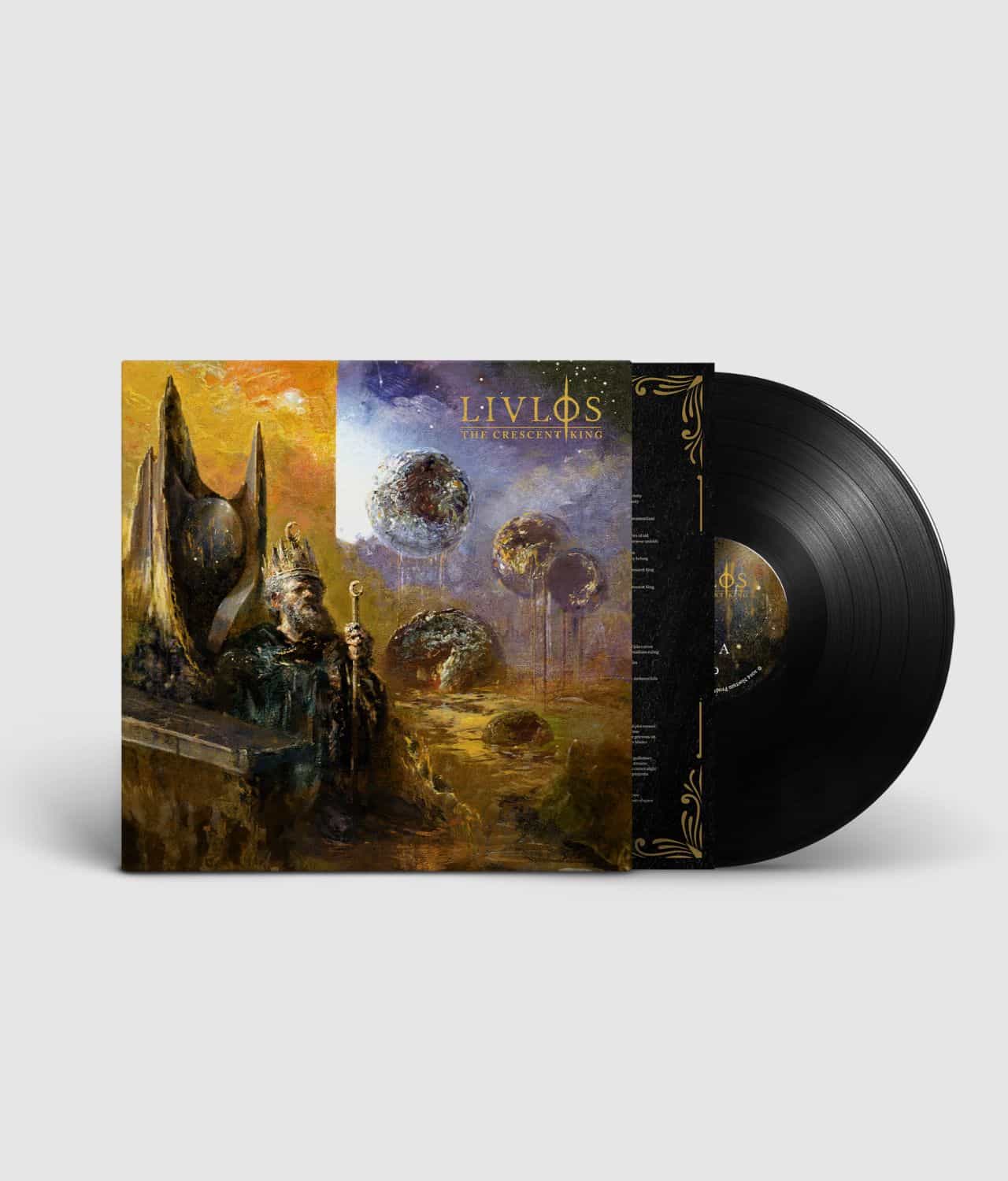 Livløs - The Crescent King, Ltd LP