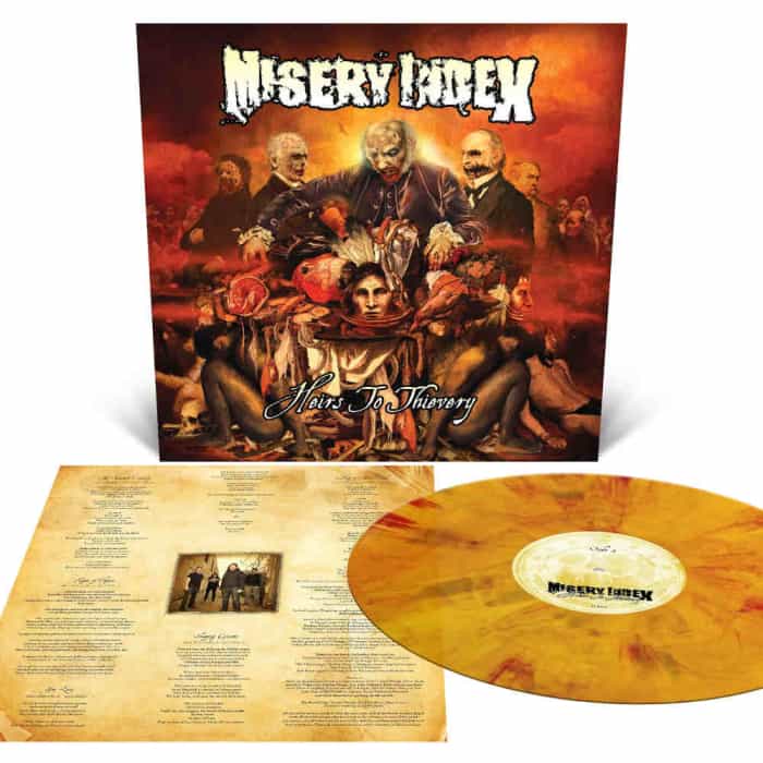 Misery Index - Heirs To Thievery, Ltd Colored LP