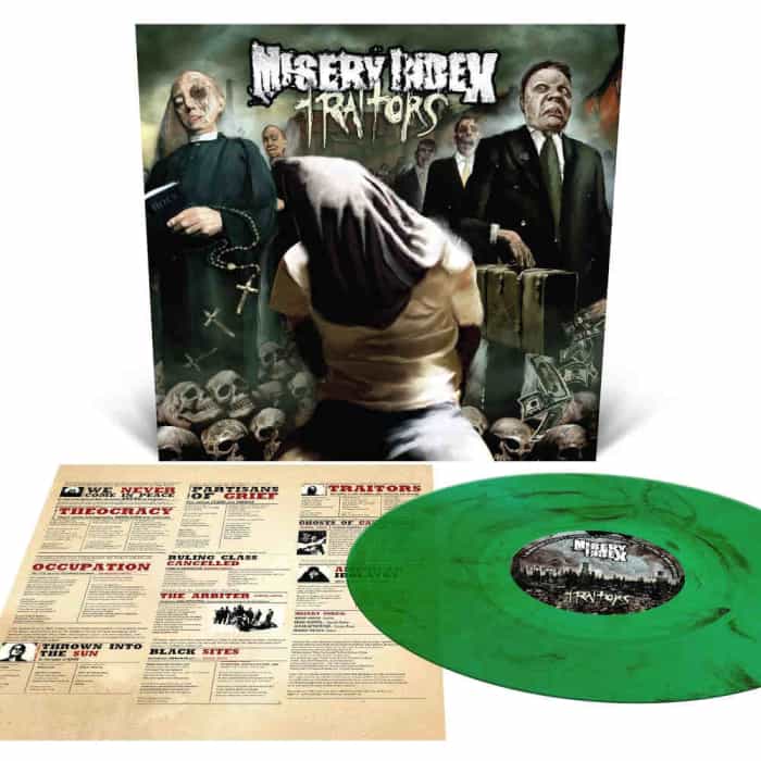 Misery Index - Traitors, Ltd Colored LP